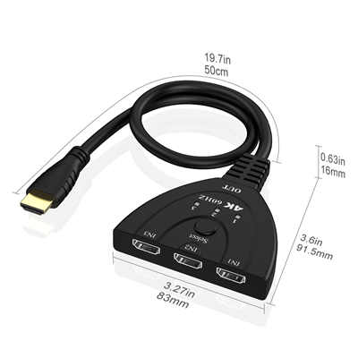 HDMI30110 3 Ports 4K HDMI Switch